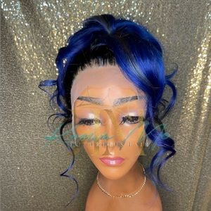 Lace front wig